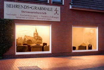 Grabsteinausstellung Behrends